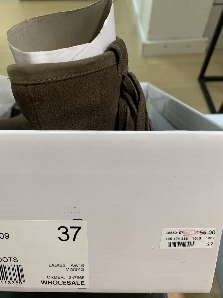 Scarpe da donna: Damen Stiefel Braun – Nuovo (secondo la descrizione) da Kilchberg ZH venduto da RebeccaPhilipp 1