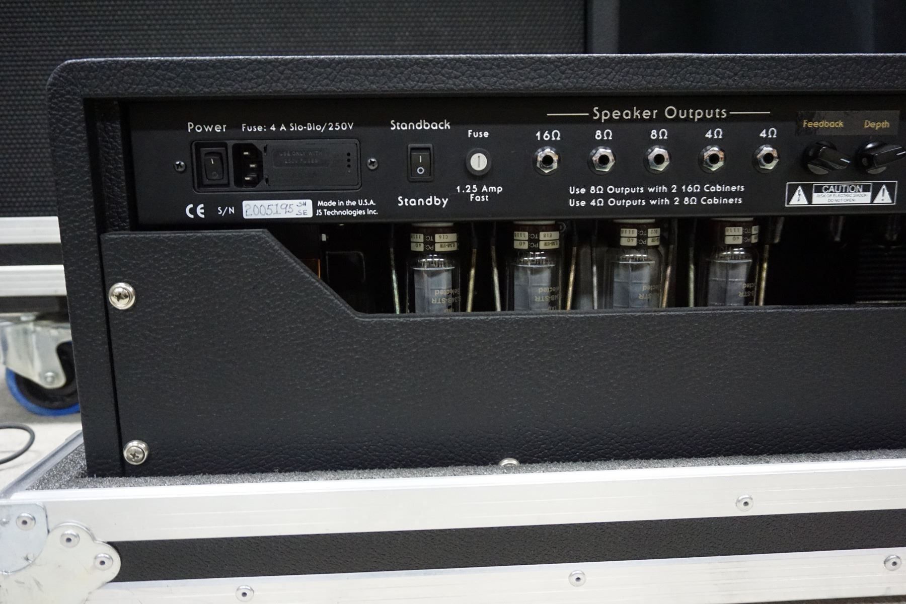 Amplificatori: Custom Audio Amplifier OD-100 4x12 Cabinet – Usato da Ortschwaben venduto da Musictrade 6
