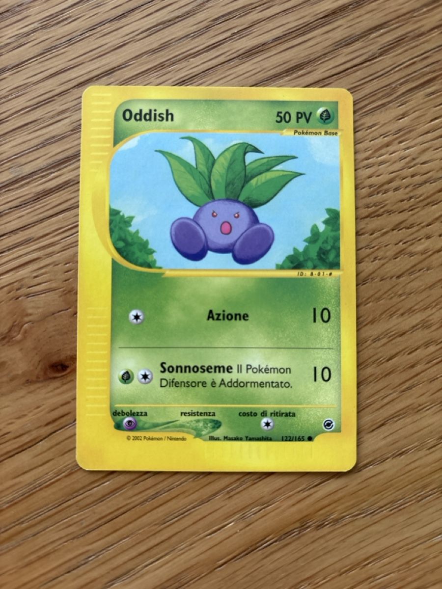 Pokémon Carte collezionabili: Pokemon, Oddish (Myrapla), Expedition – Usato da Zürich venduto da el_marcel