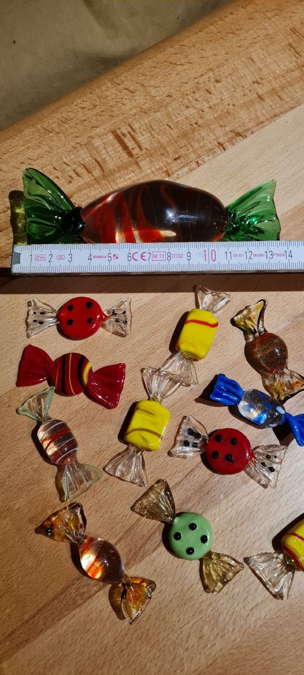 Murano Tutte le decorazioni: Murano Glasbonbons, farbenfroh – Nuovo (secondo la descrizione) da Münsingen venduto da Cuci31 1