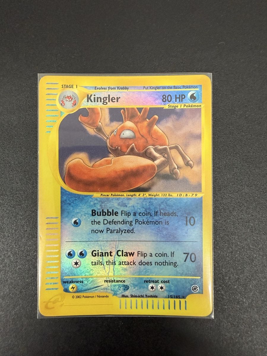 Pokémon Sammelbilder & Trading cards: KINGLER EXPEDITION - REVERSE – Gebraucht aus Canobbio von ale_85bk