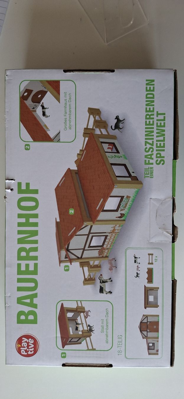 Giocattoli: Holz Bauernhof  mit Figuren – Usato da Dussnang venduto da novi02 9