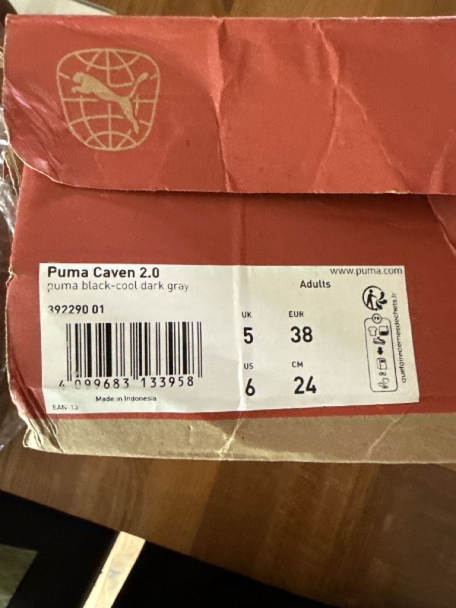 Puma Herrenschuhe: Neue Puma Caven Sneaker schwarz 2.0 Gr. 38 – Neu und originalverpackt aus Therwil von Schneefra1 3
