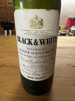 Black & White Scotch Whiskey, 1968