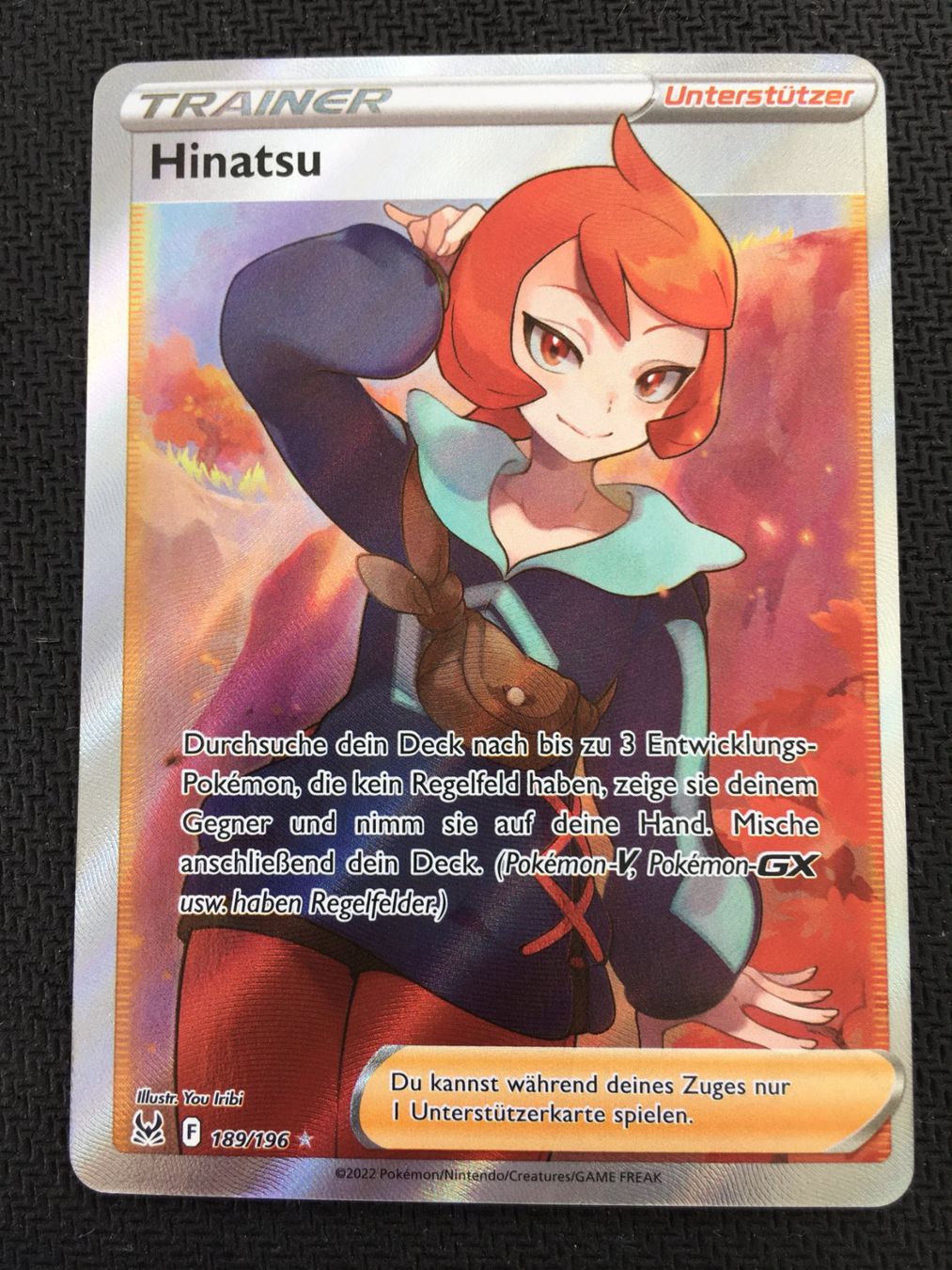Pokémon Carte collezionabili: LOR  189 Hinatsu - Pokémon - Verlorener Ursprung - DE – Nuovo (secondo la descrizione) da St.Gallen venduto da Punktchen01