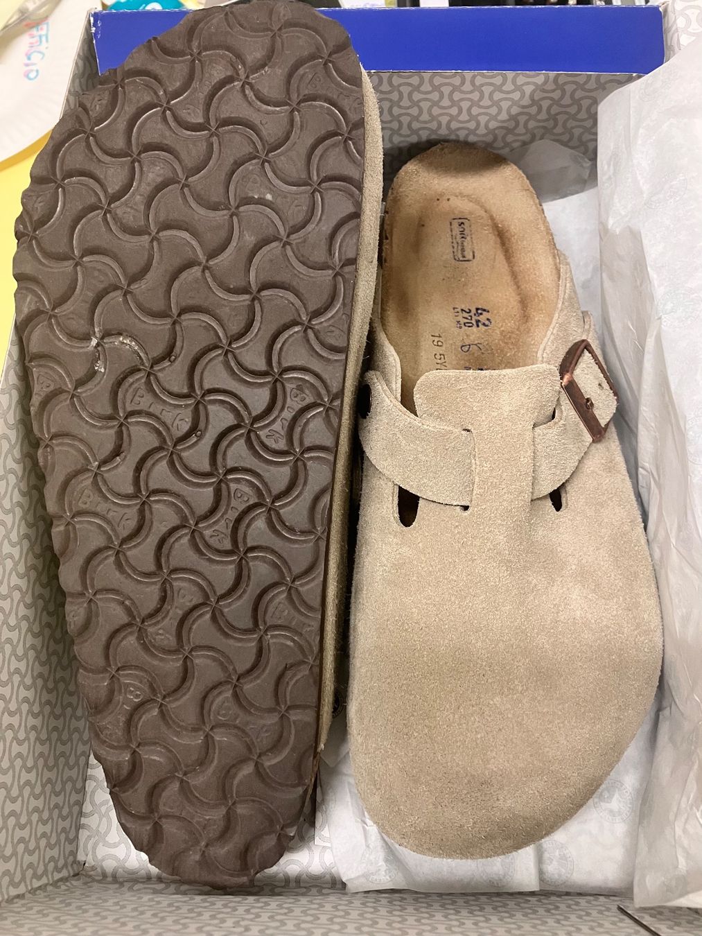 Birkenstock Herrenschuhe: Birkenstock Boston 42 – Gebraucht aus Figino von SebaLvga01