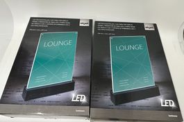 2x Sigel LED-Tischaufsteller A4 NEU & OVP