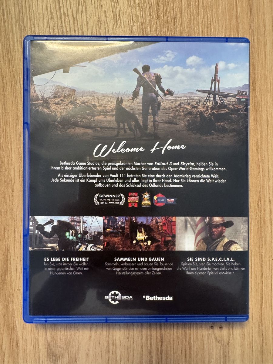 Sony Spiele: PS4 Spiel Fallout 4 guter Zustand – Gebraucht aus Biberist von etesummer 1