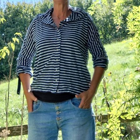 Nile Kapuzenjäckli gestreift Gr. M wie neu