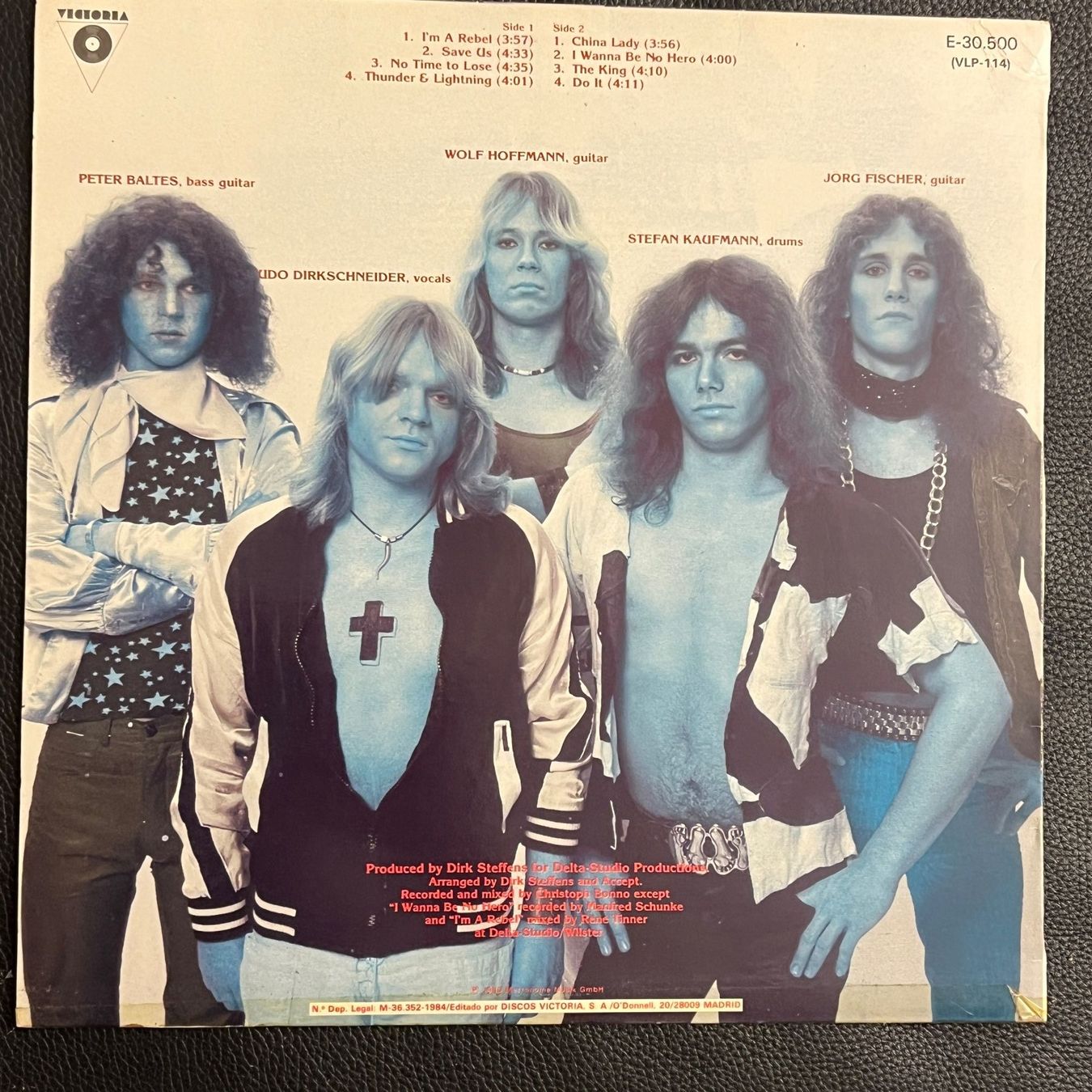Dischi in vinile: Accept - Accept ("I'm A Rebel")  Vinyl LP – Usato da Lenzburg venduto da sch_lml8 1
