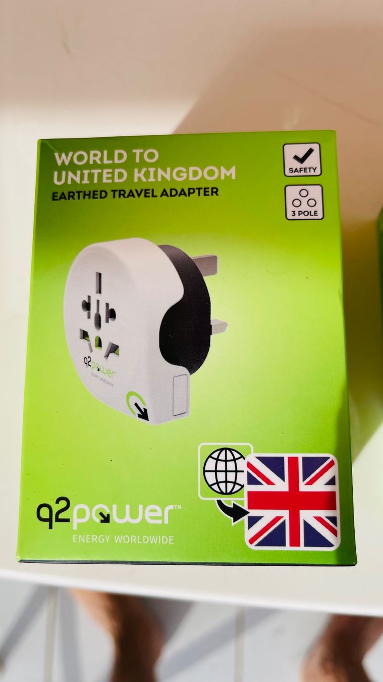 Unità & Adattatore: Adapter, Weltstecker, Ferienreise, UK – Nuovo (secondo la descrizione) da Schönenbuch venduto da Charlie62