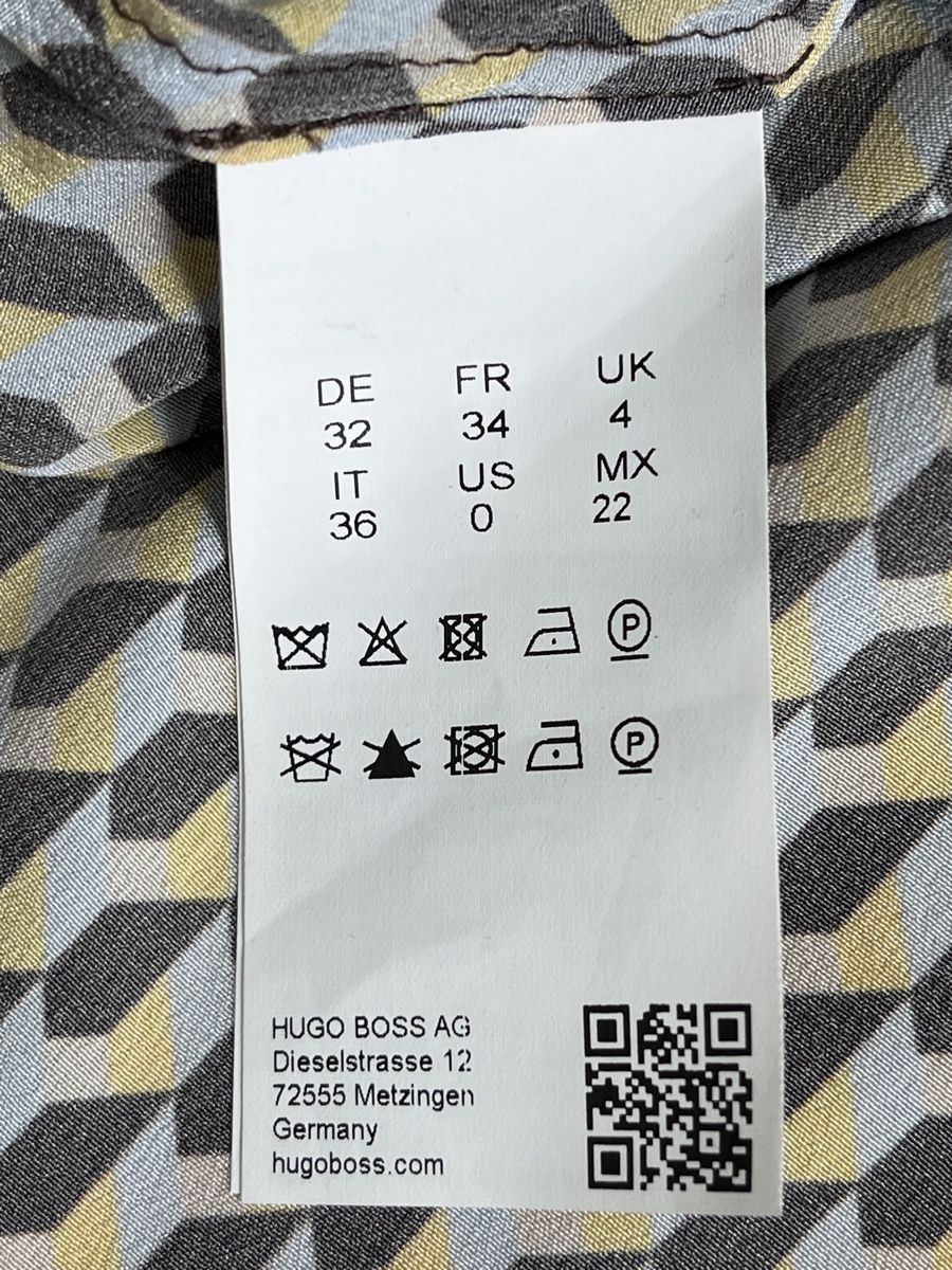 Hugo Boss Camicette: Hugo Boss Seidenbluse Gr. 32/34 – Usato da Zürich venduto da Kleanthy 3