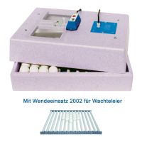BRUJA Brutmaschine 120 große Wachteleier