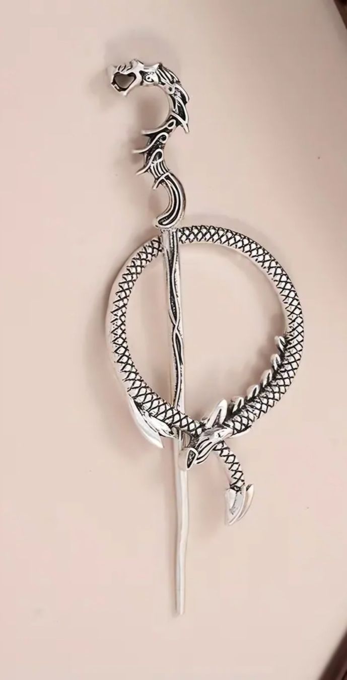 Accessori per capelli: NEU! Viking Haarnadel Drache keltisch – Nuovo e nell'imballaggio originale da Füllinsdorf venduto da Sunnebliemli7