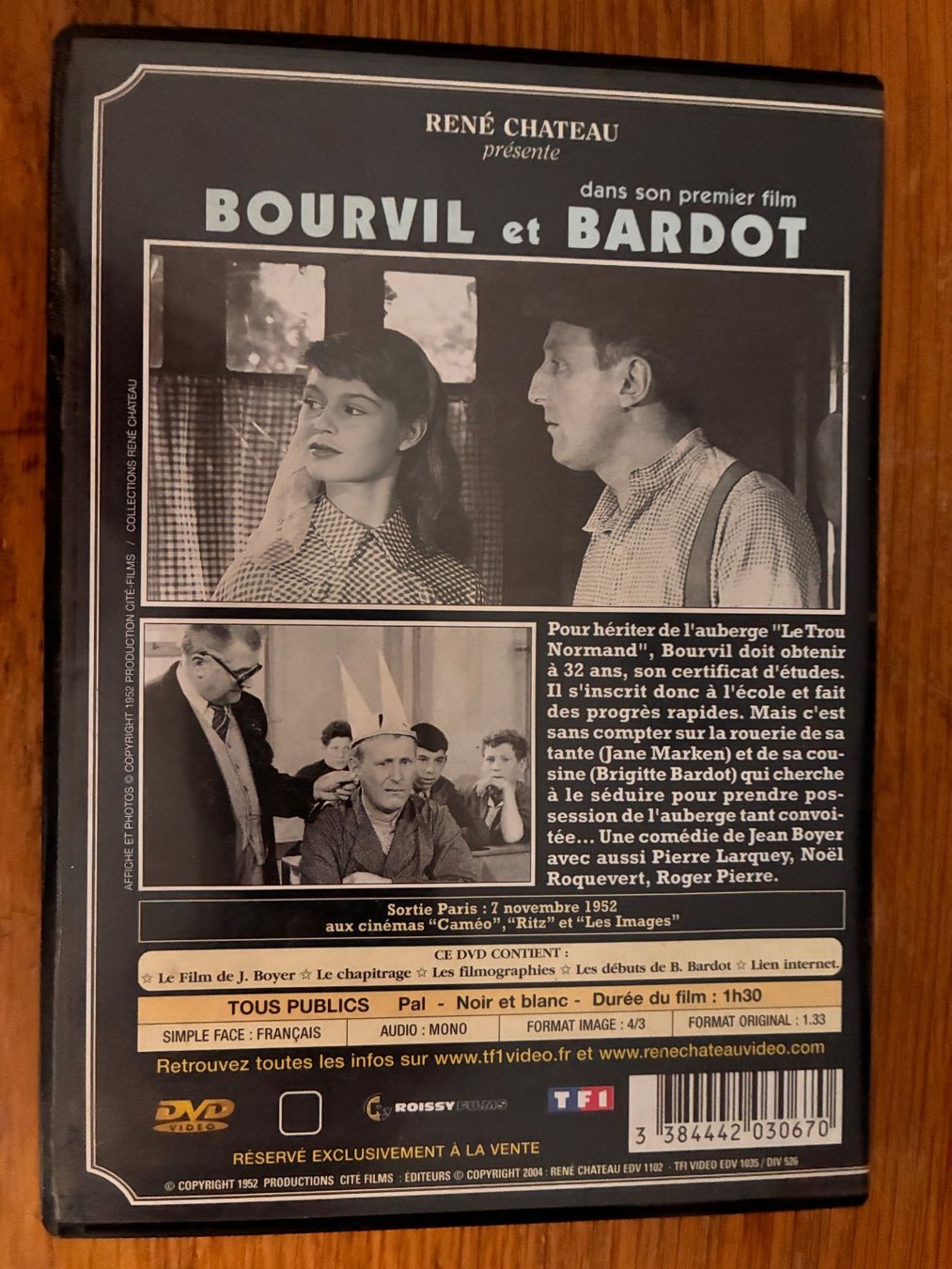 Tutti i DVDs: Le Trou Normand (1952, DVD, Bourvil) – Usato da Vevey venduto da zecollector 1