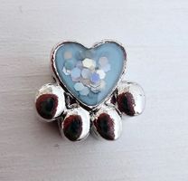 Pfote Pfötli Katze Hund PAW Charm Anhänger neuw.