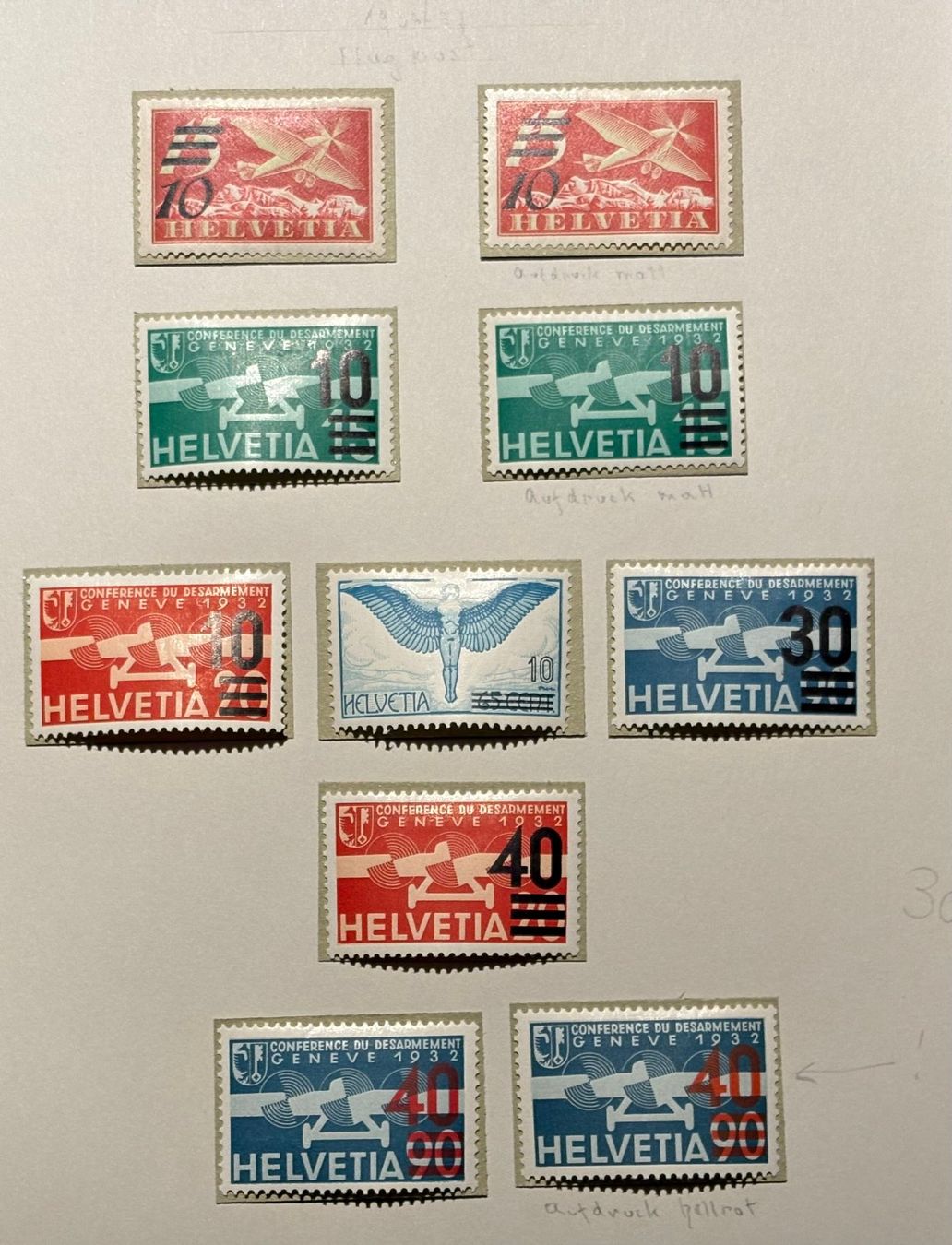 Tous les timbres: FLUGPOST – D'occasion à Ostermundigen par Wyatt-Earp