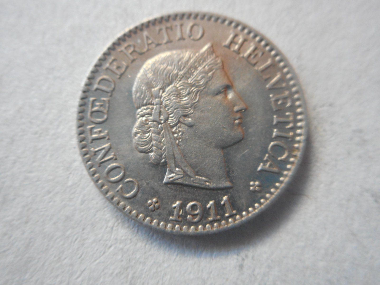 Tutti le monete: 10 Rp. 1911 unz/stgl – Nuovo (secondo la descrizione) da Kriegstetten venduto da pizlad2010