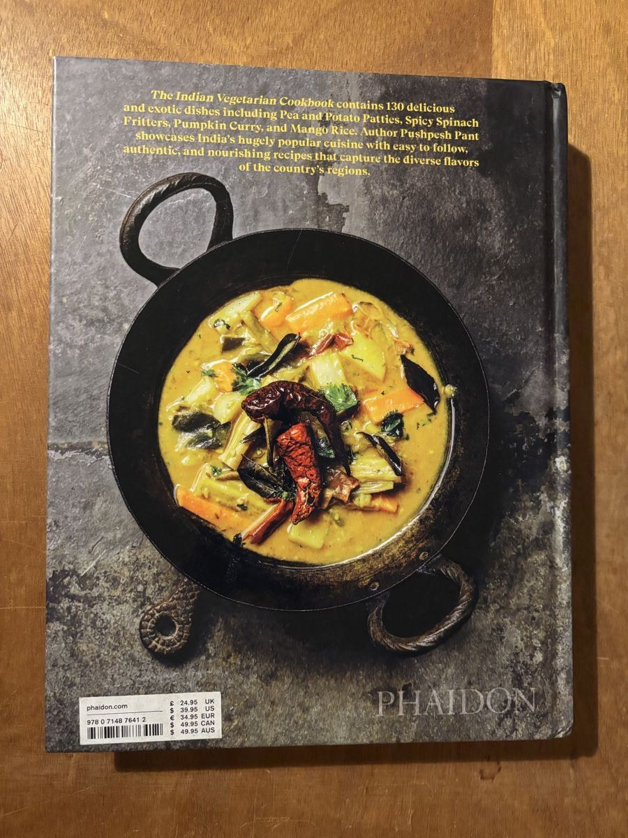 Libri: Indian Vegetarian Cookbook, Phaidon – Usato da Zürich venduto da WWehrle 5