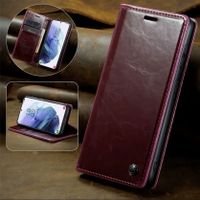 CaseMe Samsung Galaxy S20 FE Leder Case