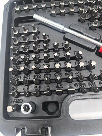 Tutti gli attrezzi: TC0128 Universal Bit Koffer - 140-tlg. 1/4" – Nuovo e nell'imballaggio originale da Koppigen venduto da Bracher_Mail-House 4