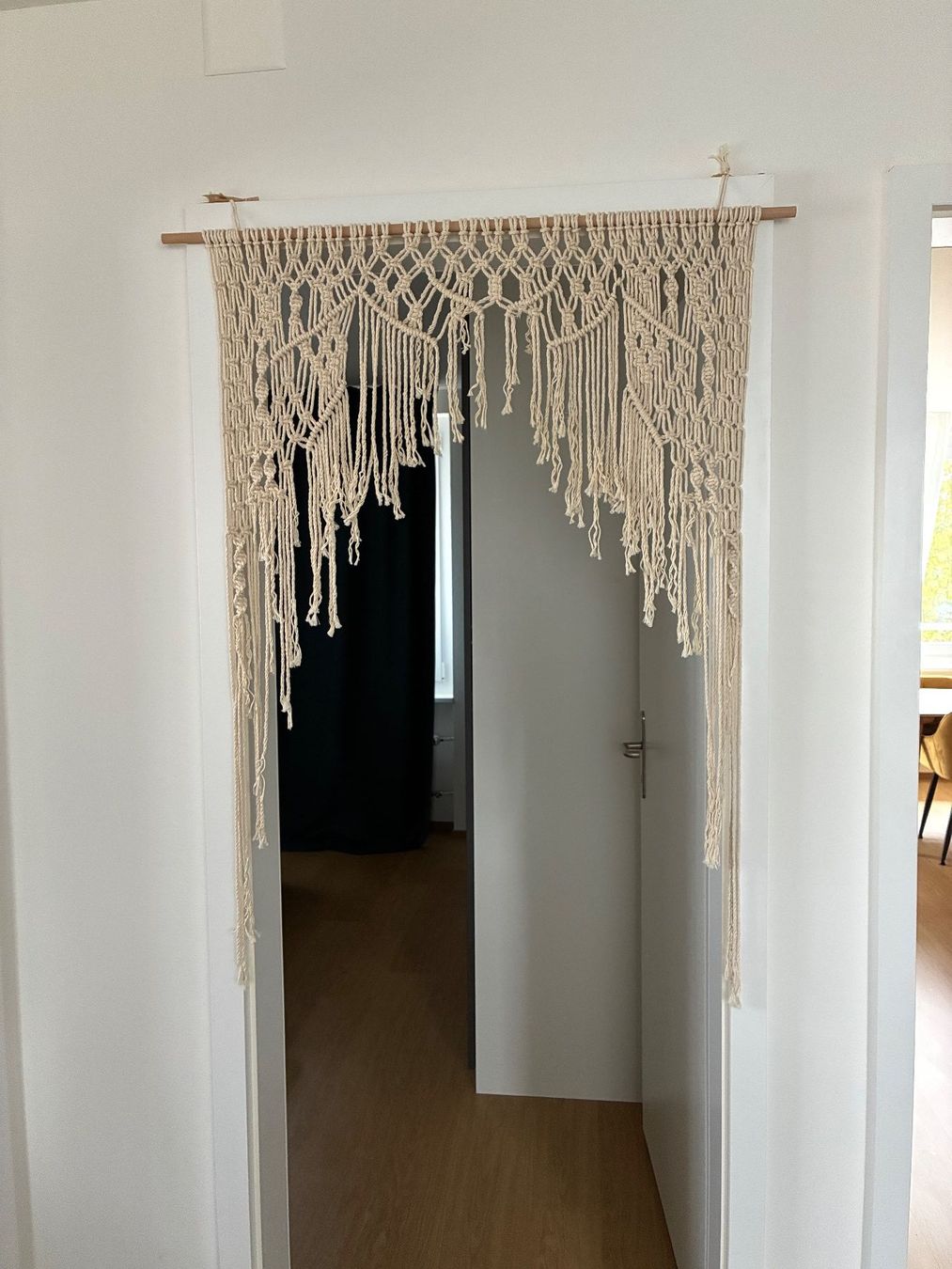 Tende: Makramee Türvorhang im Boho-Stil – Usato da Bülach venduto da gina52 1