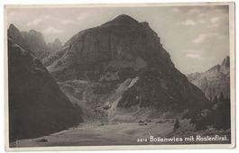 Bollenwies mit Roslenfirst, gelaufen 1919