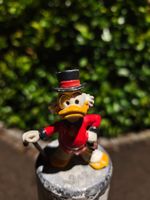 Alte "Dagobert Duck" Bully Spielfigur - Vintage Rarität!