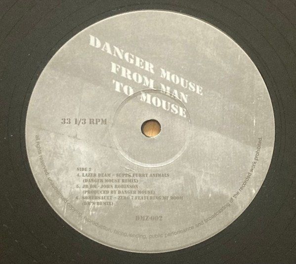 Dischi in vinile: Danger Mouse – From Man To Mouse (2LP) – Usato da Genève venduto da yoww123 4