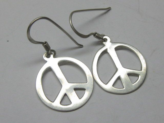 Orecchini pendenti & Orecchini a lobo: Ohrringe Ohrhänger Silber 925 PRO Peace – Usato da Ermatingen venduto da Decovin 2