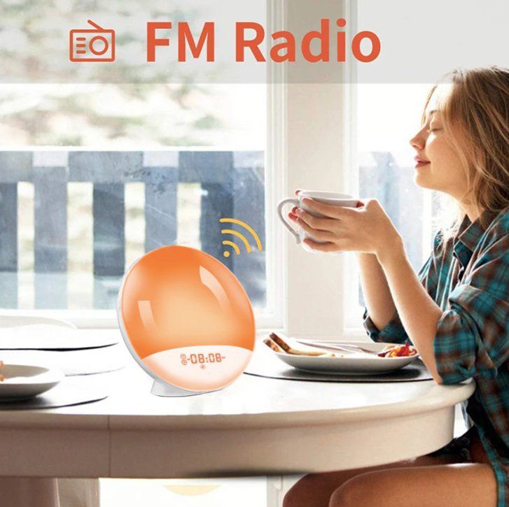Sveglie: Lichtwecker Radiowecker mit Sonnenaufgangssimulation – Nuovo e nell'imballaggio originale da Châtelaine venduto da topshop.switzerland 7