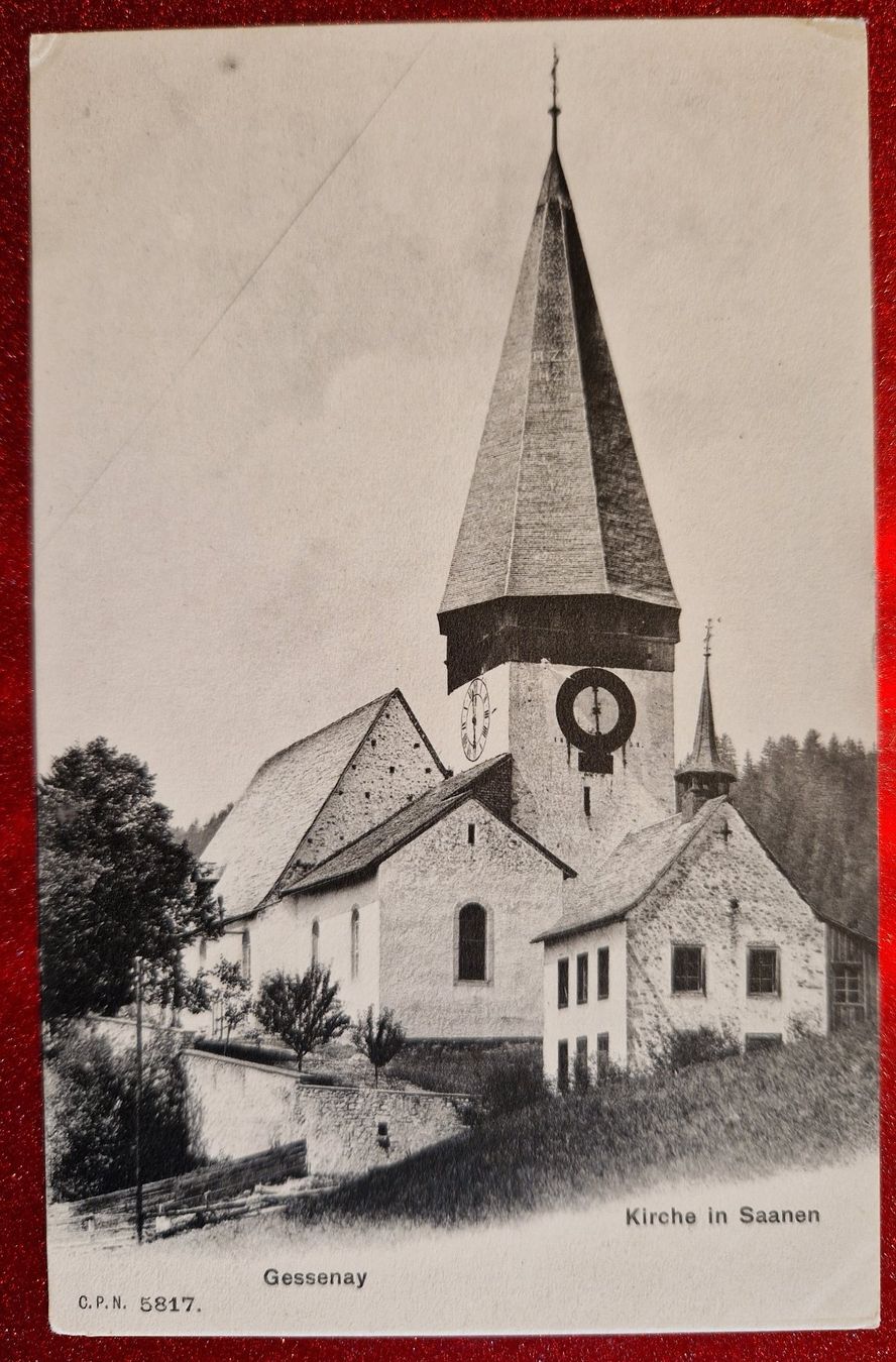 Cartoline postali: Gessenay - Kirche in Saanen TOP – Nuovo (secondo la descrizione) da Melchnau venduto da Fishel