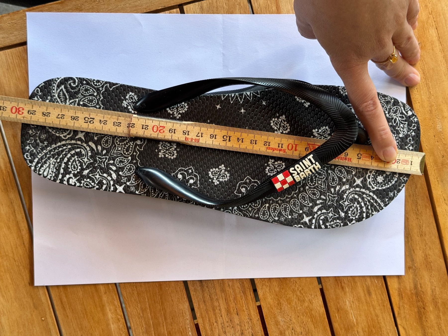 Scarpe da uomo: Saint Barth flip flops - new - size 44 / 45 – Nuovo (secondo la descrizione) da Ponte Capriasca venduto da lev002s 6