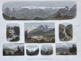 St. Moritz, Pontresina, Silvaplana, Maloja Bernina 1865