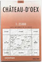 Swisstopo-Karte 1:25'000 1145 Chàteau-D'Oex