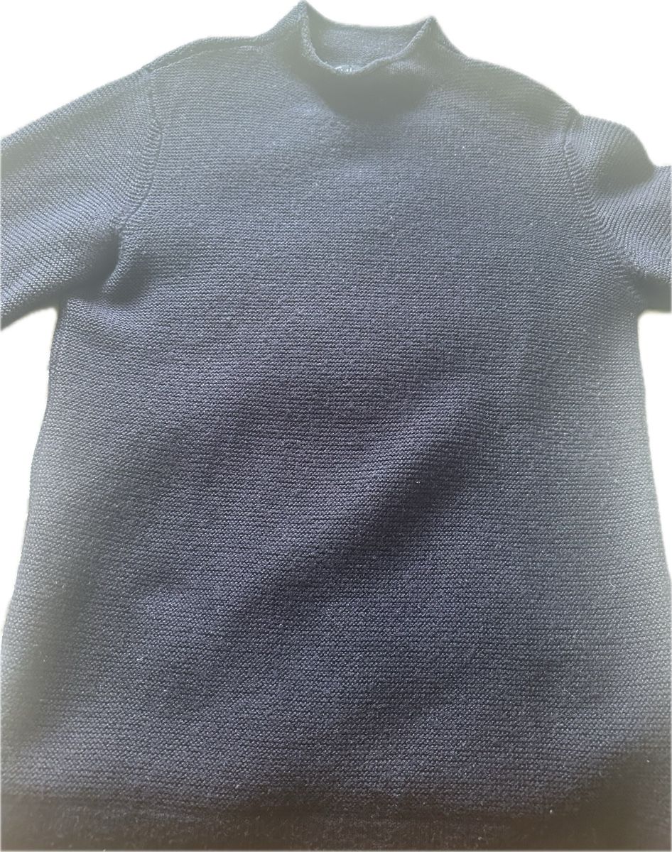 Armani Maglioni & Felpe: Armani Wollen Herren Pullover Marineblau Grösse M/L – Usato da Schlieren venduto da Mr.Wunder 3