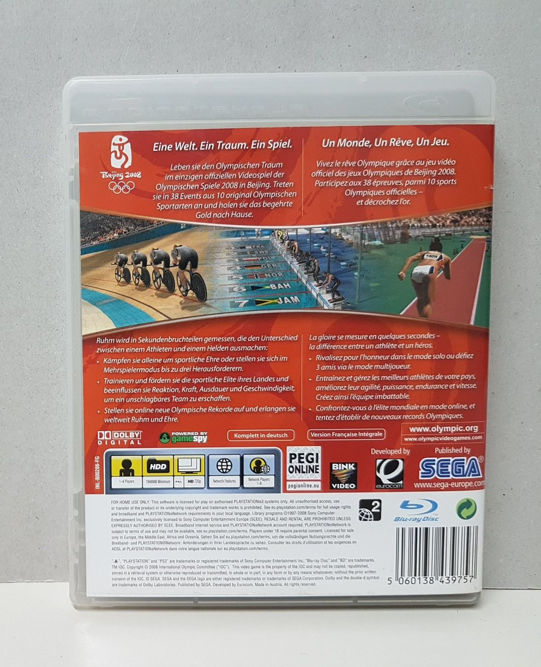 Sony Giochi: Beijing Olypische Spiele eine Welt, ein Traum PS 3 – Usato da Schüpfheim venduto da Games_Spielkonsolen 2