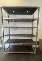 Regalwagen Metall 5 Etagen mit Rollen gebraucht