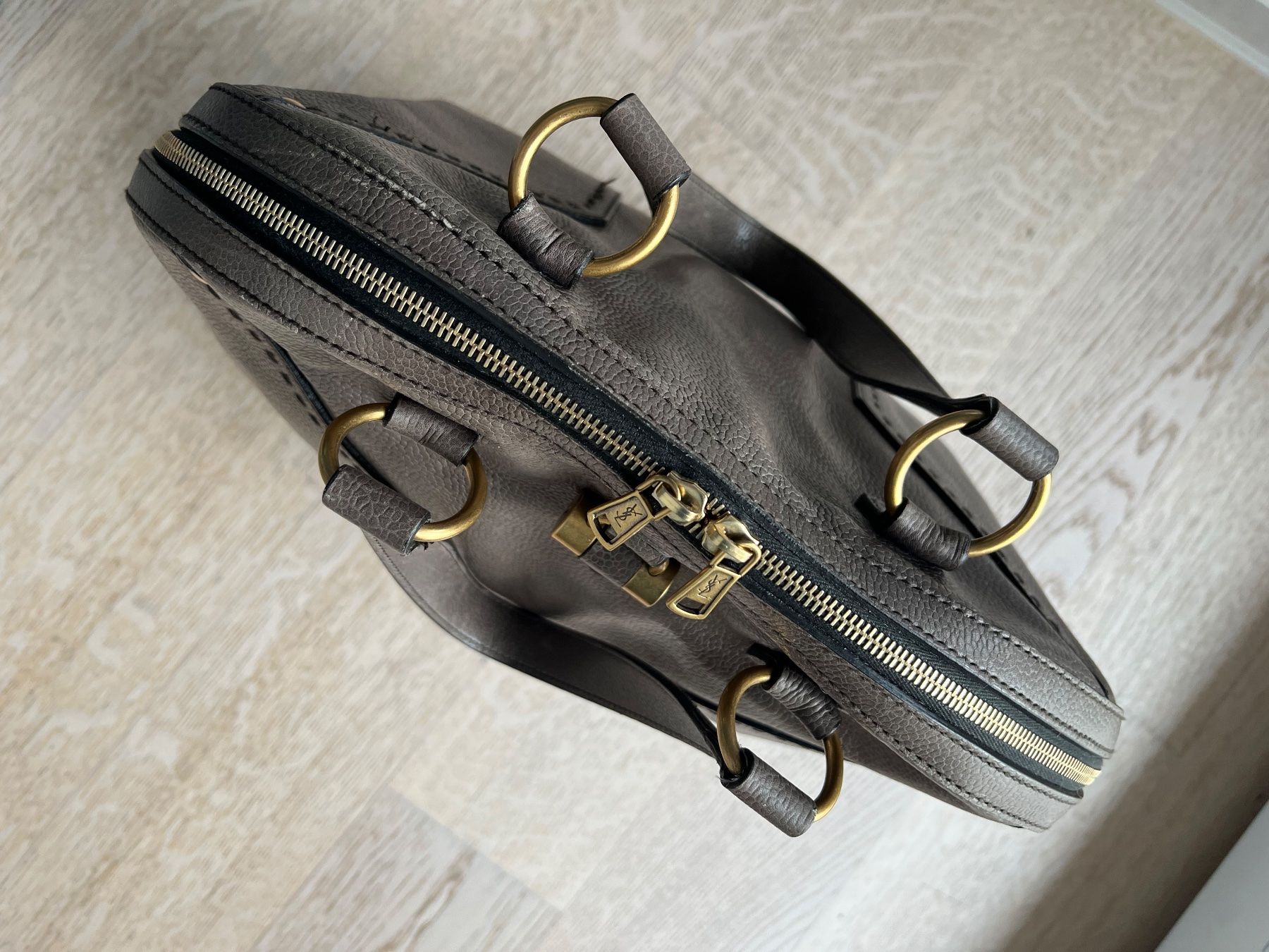 Saint Laurent Borse da donna: Echte YSL-Ledertasche (gross) – Usato da Wettingen venduto da behave2807 3