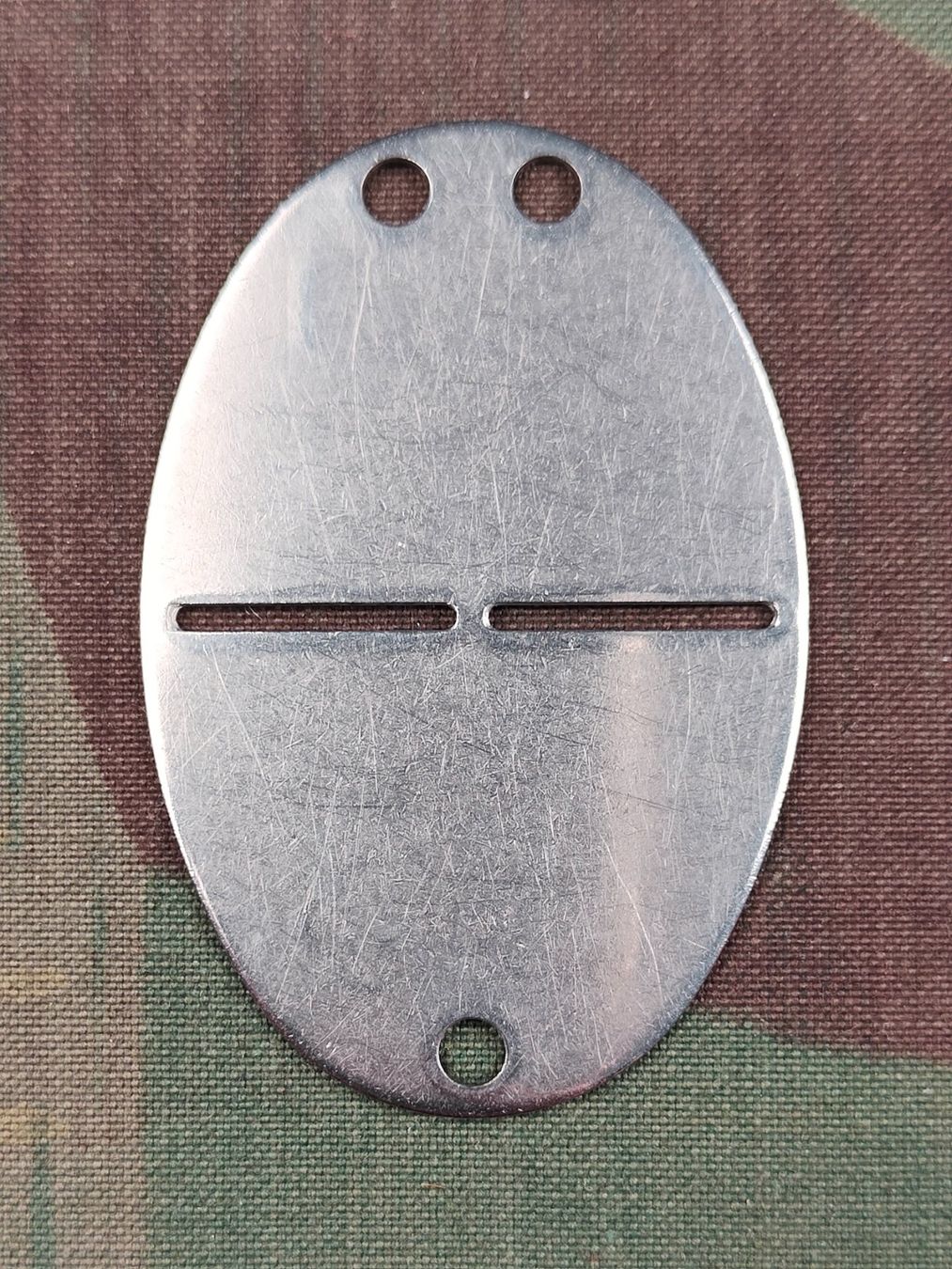 Schweizer Armee Uniformen: Erkennungsmarke Ord. 1953, neu – Neu (gemäss Beschreibung) aus Bauma von SwissMilitaria 1