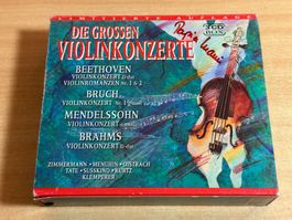 Great Violin Concertos Beethoven Bruch Mendelssohn Brahms