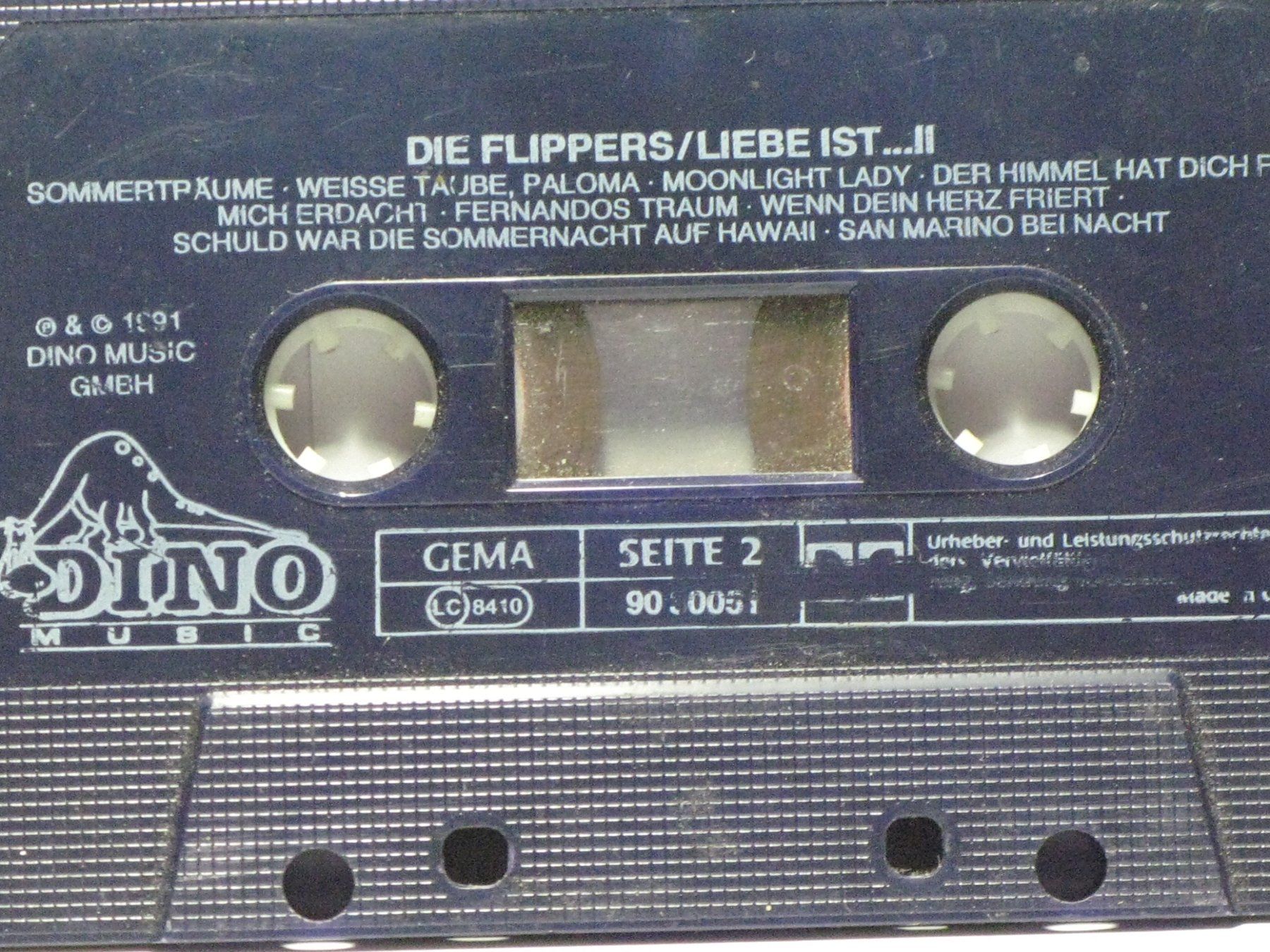 Musicassette: DIE FLIPPERS *  LIEBE IST ....  !! – Usato da Langnau i. E. venduto da gf2_29jt 1