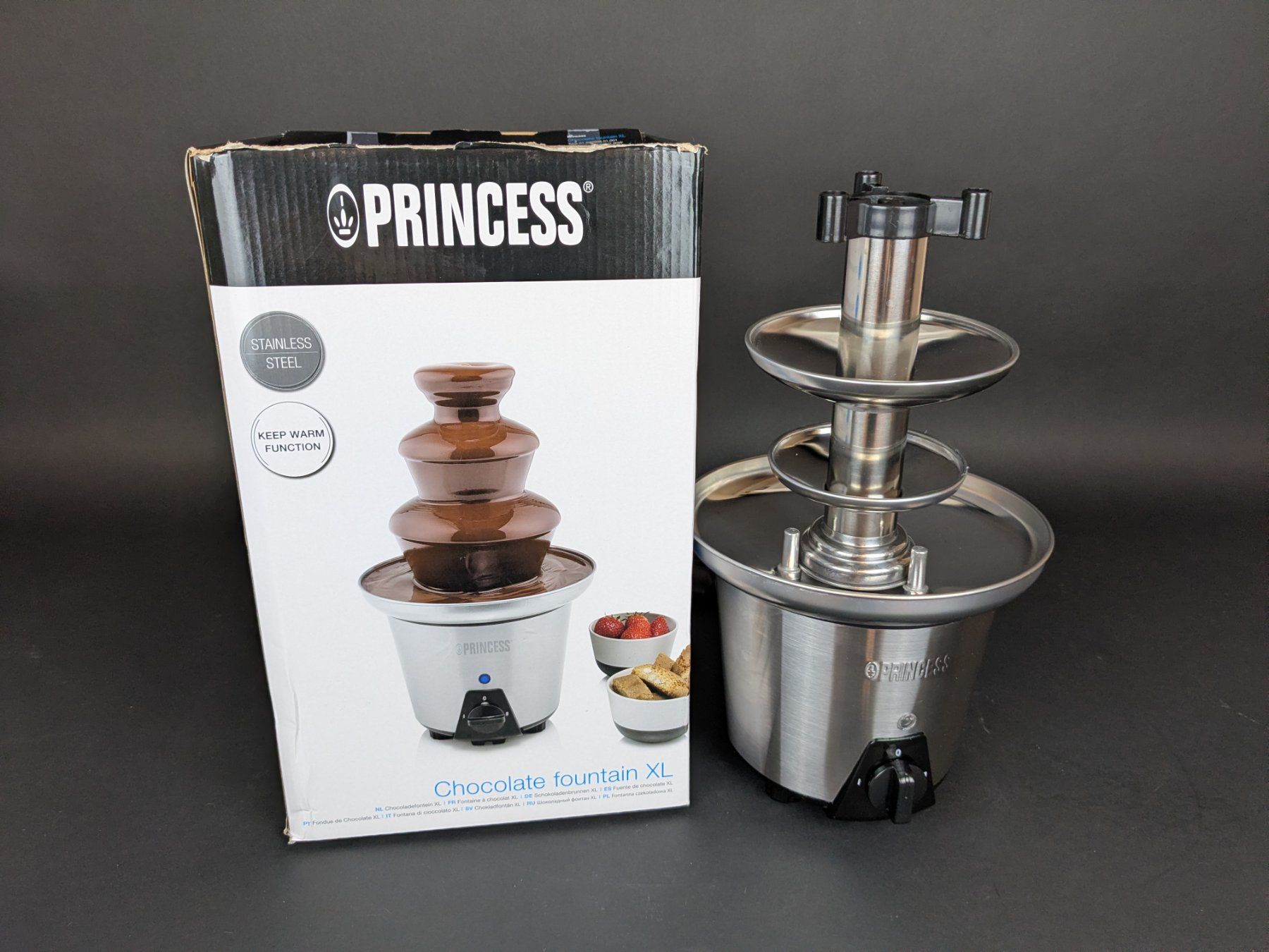 Elettrodomestici da cucina: PRINCESS Chocolate Brunnen XL – Nuovo (secondo la descrizione) da Thun venduto da Restwert_Thun