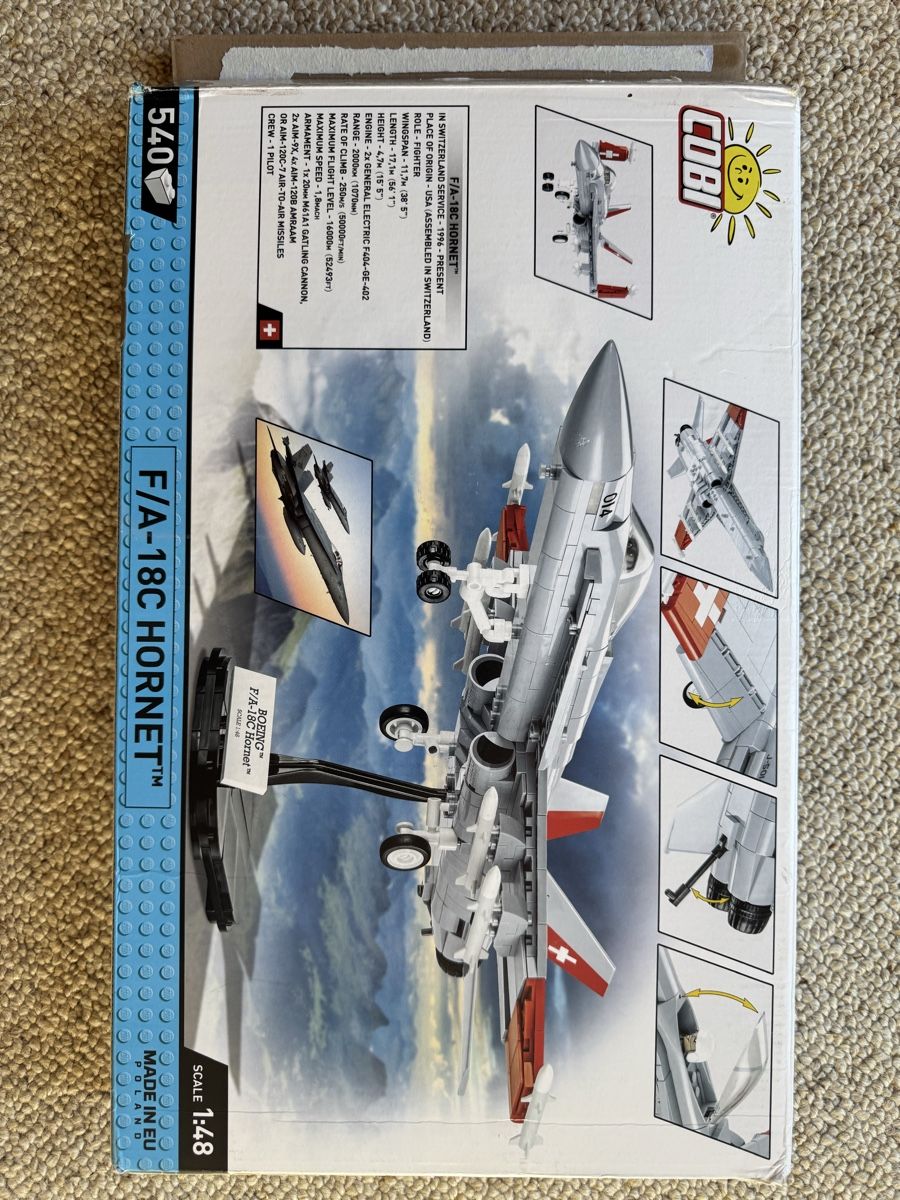 Cobi Kit di modellismo & Modellini statici: Cobi F/A 18 Hornet – Usato da Goldach venduto da hosli7