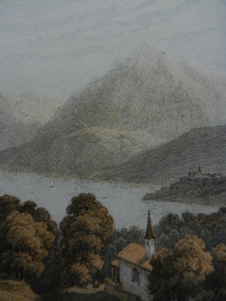 Incisioni: Vue de Küssnacht m Rigi – Usato da Risch venduto da Rischli15 6