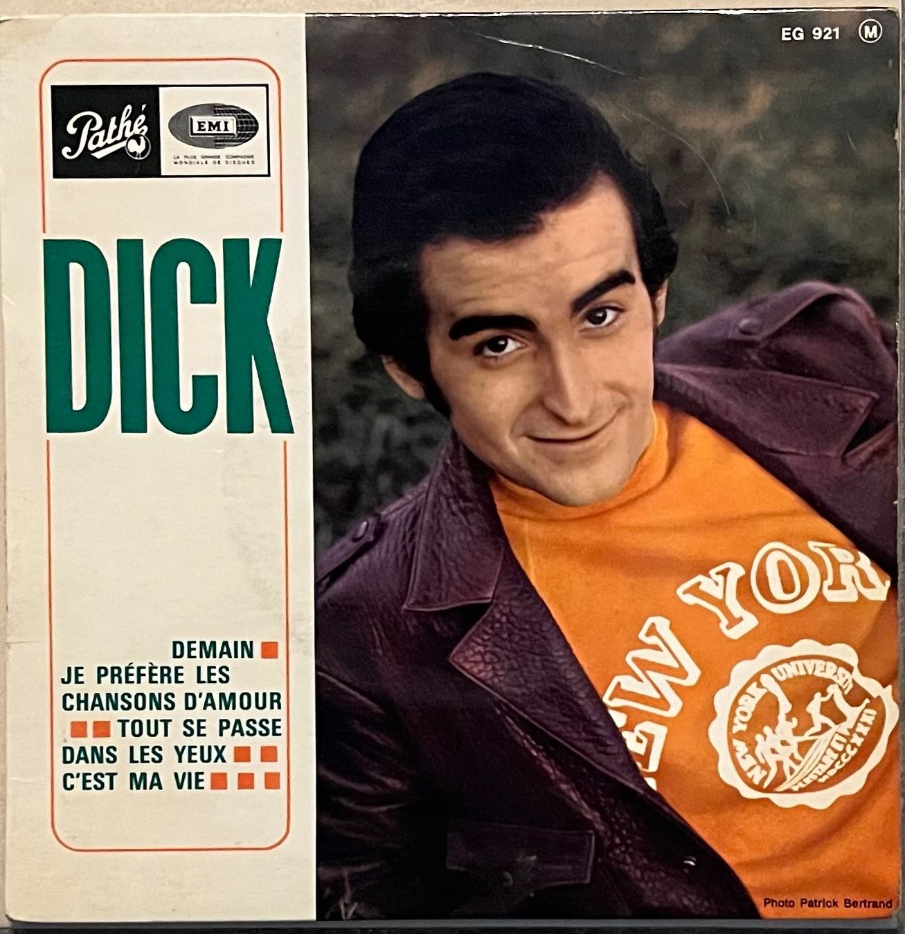 Schallplatten: DICK - DEMAIN – Gebraucht aus Bussigny von vinyl-pas-cher