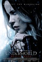 UNDERWORLD BLOOD WARS Kate BECKINSALE / TOP AUTOGRAMM