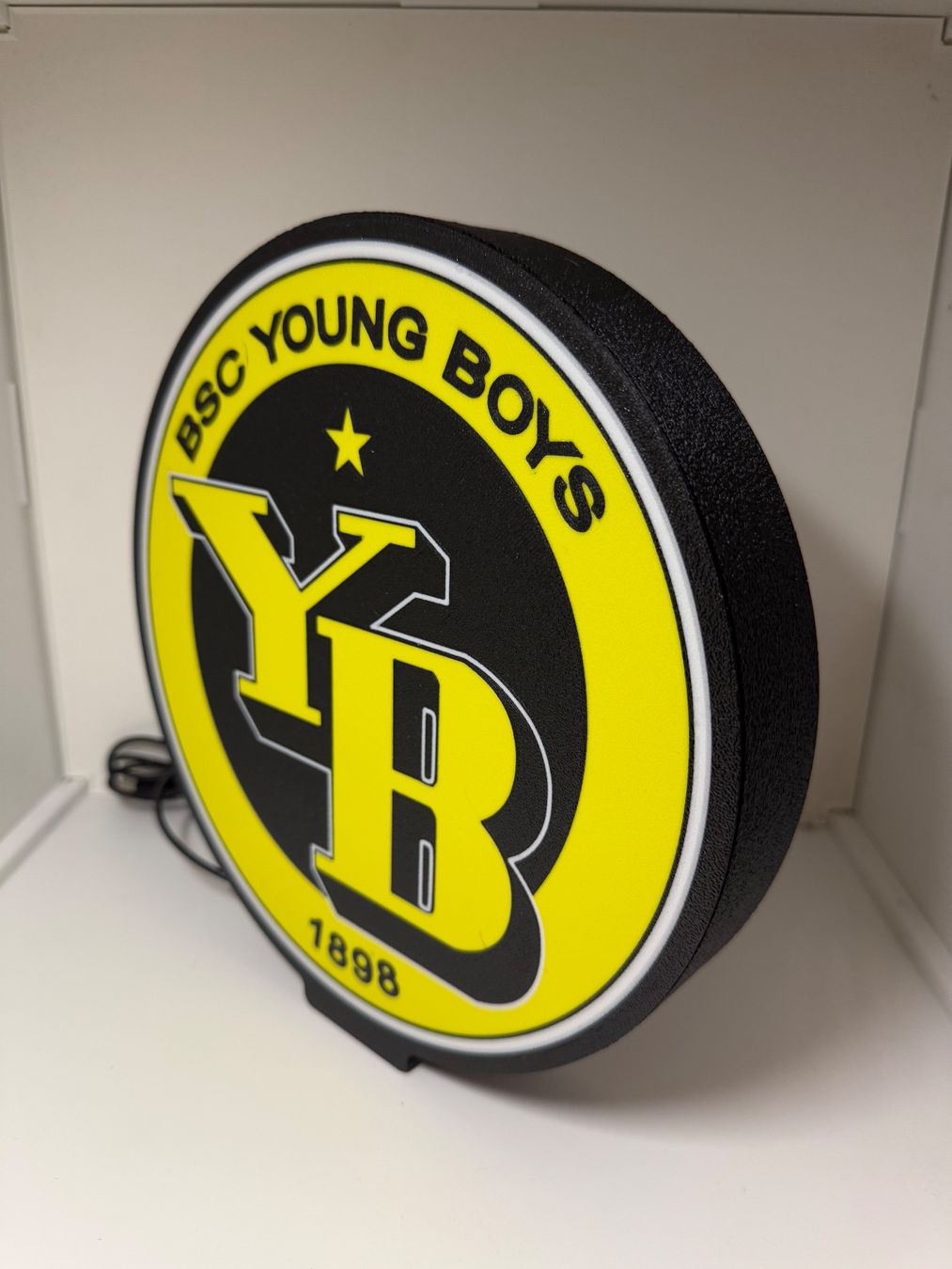 Lampen: Lightbox lumière led BSC YOUNG BOYS – Neu (gemäss Beschreibung) aus Vicques von PAMB3D 1