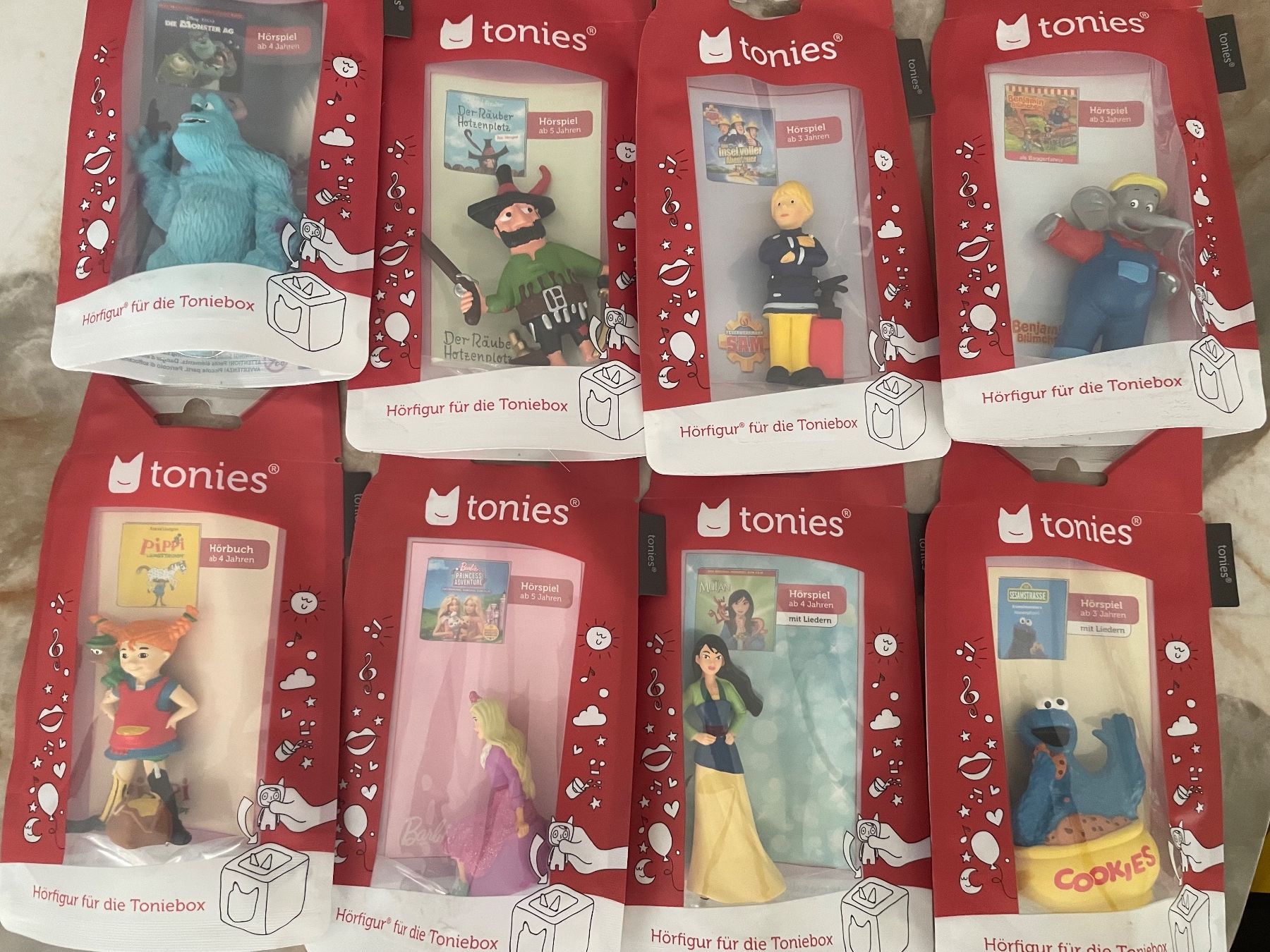 Tonies Statuette: 8 Tonies Figuren neu – Nuovo e nell'imballaggio originale da Niederlenz venduto da JasminaK01