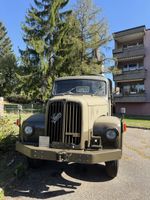 Saurer 2DM Lastwagen gebraucht olivgrün
